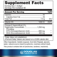 Quell Fish Oil softgels shown for convenient daily supplementation.