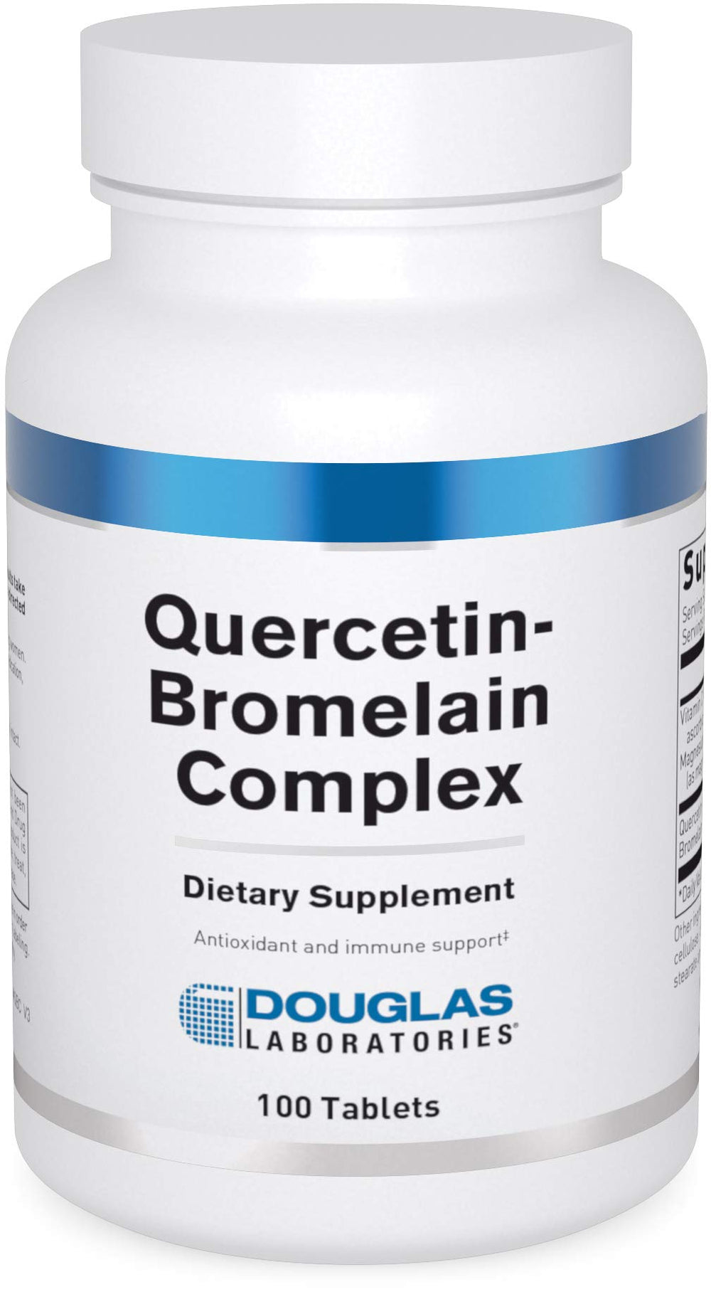 Douglas Laboratories Quercetin Bromelain Complex bottle front for antioxidant support