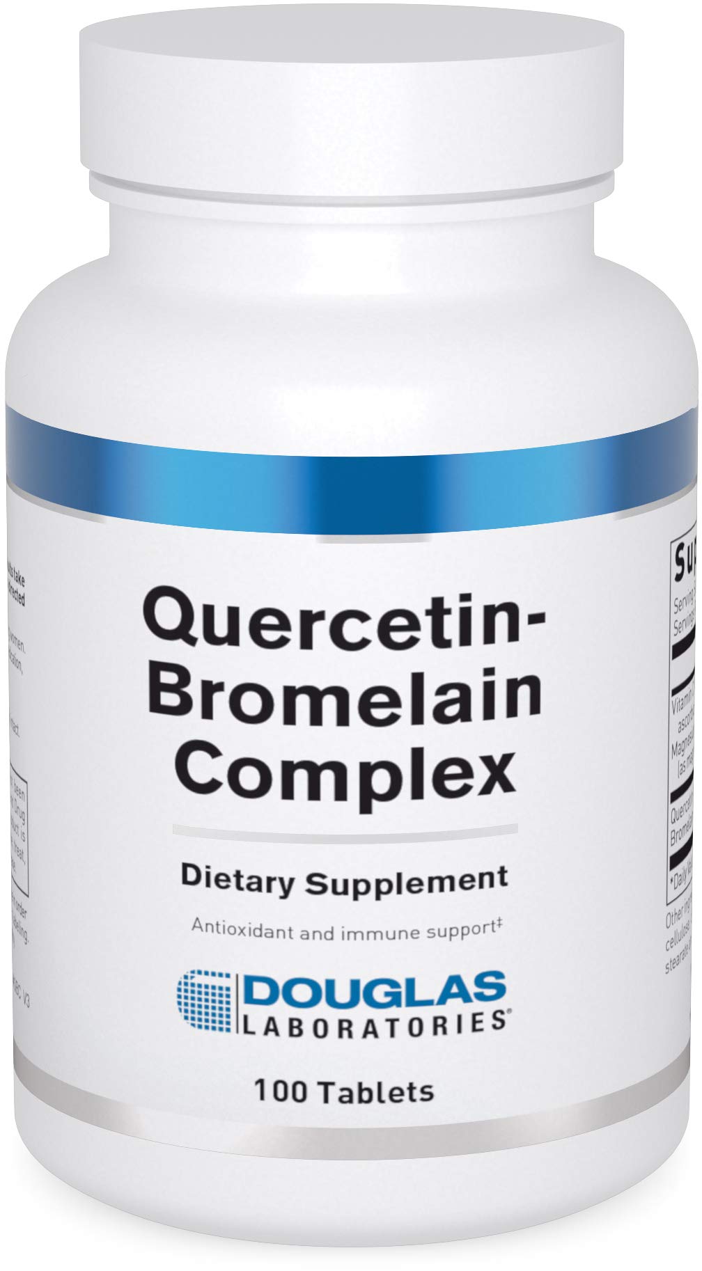 Douglas Laboratories Quercetin Bromelain Complex bottle front for antioxidant support