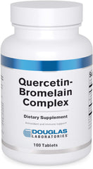 Douglas Laboratories Quercetin Bromelain Complex bottle front for antioxidant support