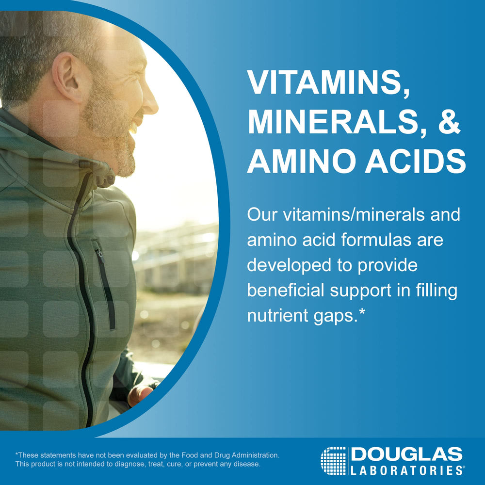 Douglas Laboratories Vitamin C bottle with mint spoon indicating convenient daily dosing