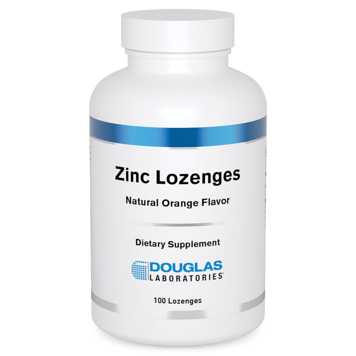 Douglas Laboratories Zinc Lozenges orange flavor pack may support immune function.