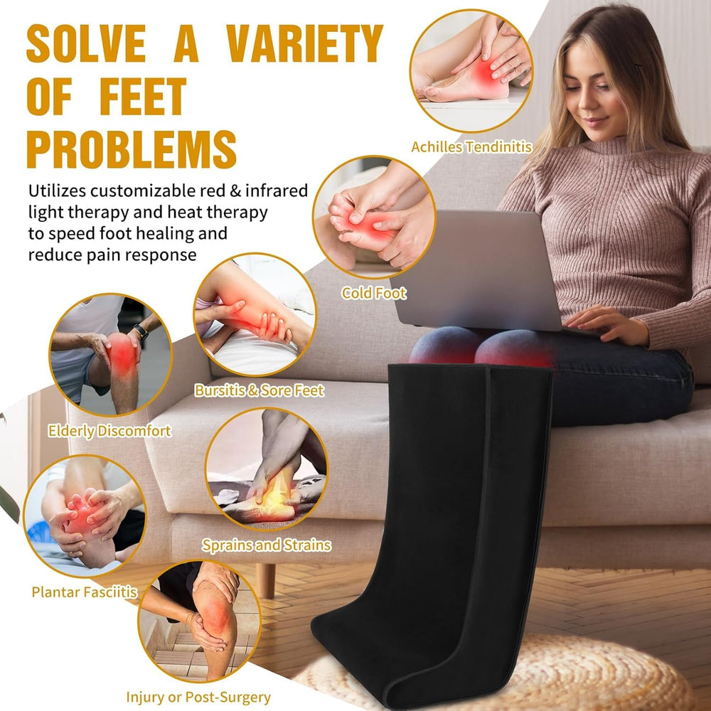 Dowceivm leg and ankle therapy setup for daily recovery.