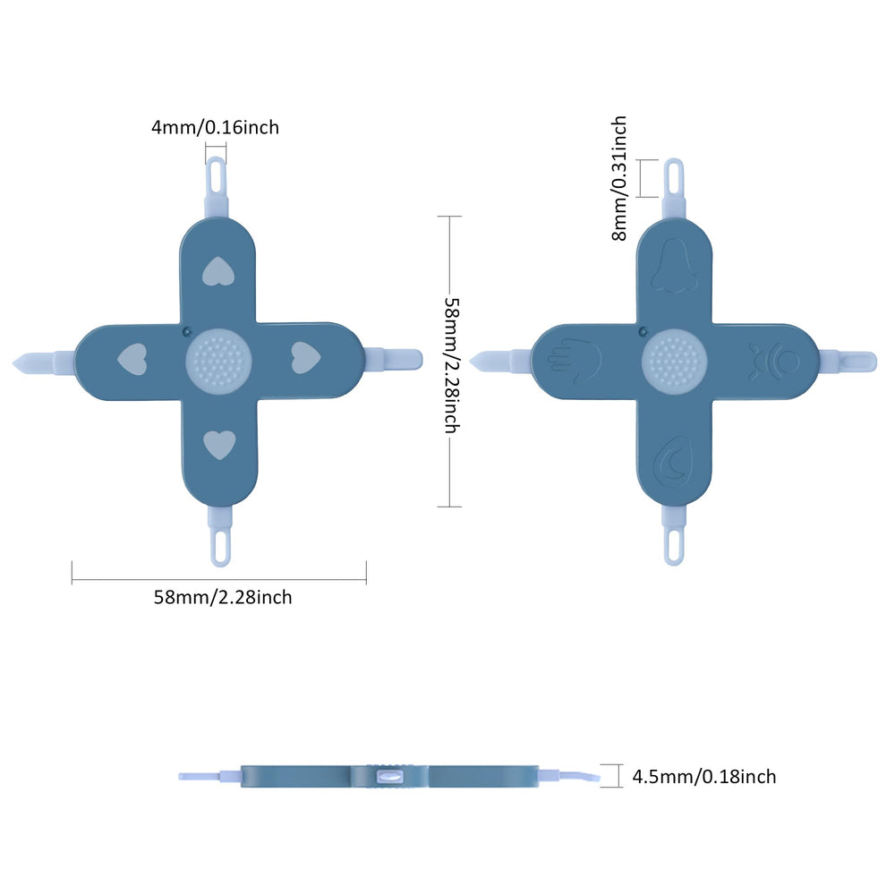Doytn ear-cleaner safety design prevents over-insertion.
