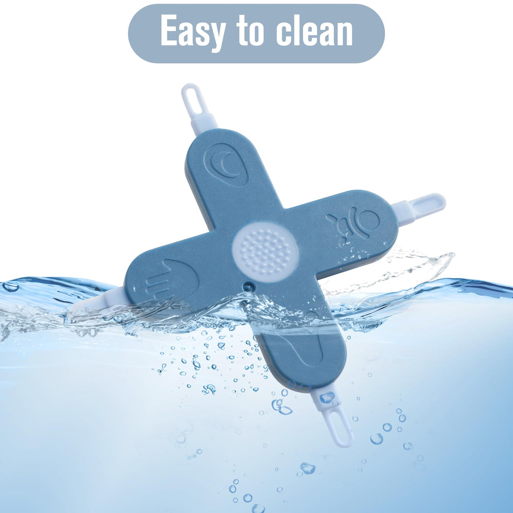 Doytn non-slip center design offers secure grip during grooming.