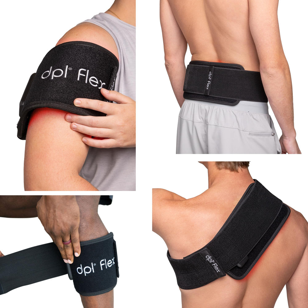 DPL Flex Pad on the legs delivering targeted relaxation and comfort.