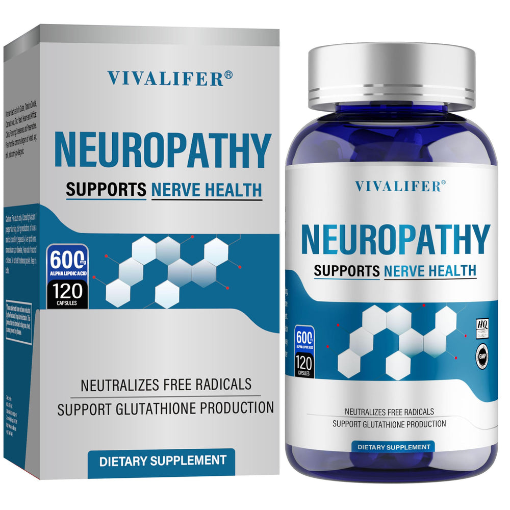 DQQI Nerve Savior bottle front for daily nerve support.