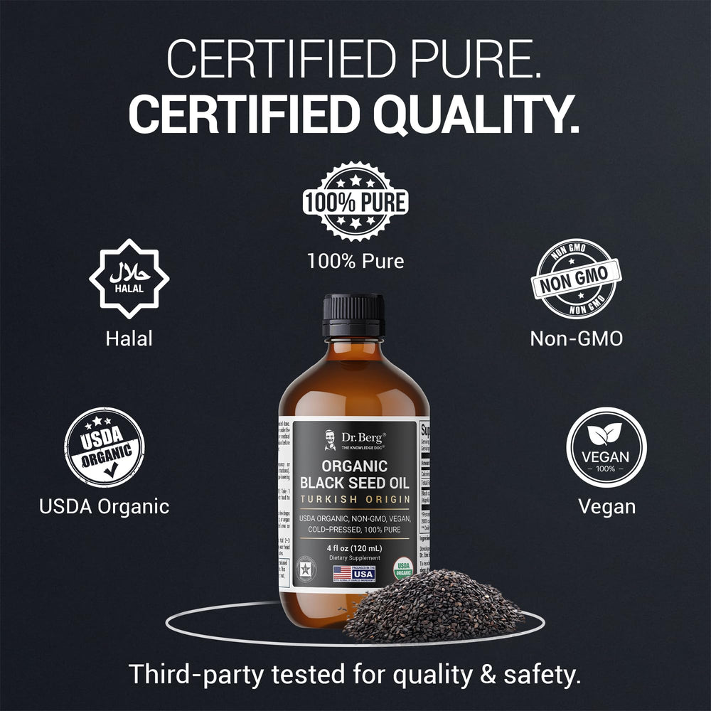 30-day guarantee badge on Dr. Berg packaging to build trust
