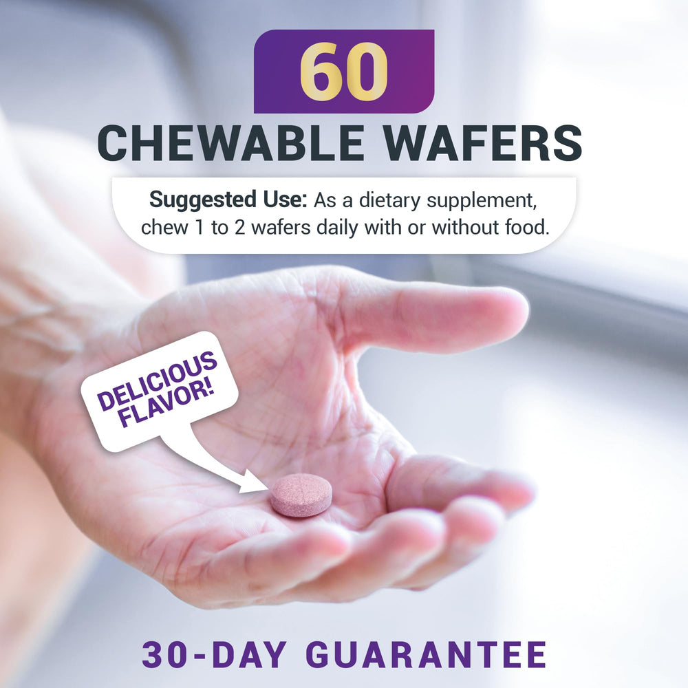 Dr. Berg 60 wafers bottle ready for daily use