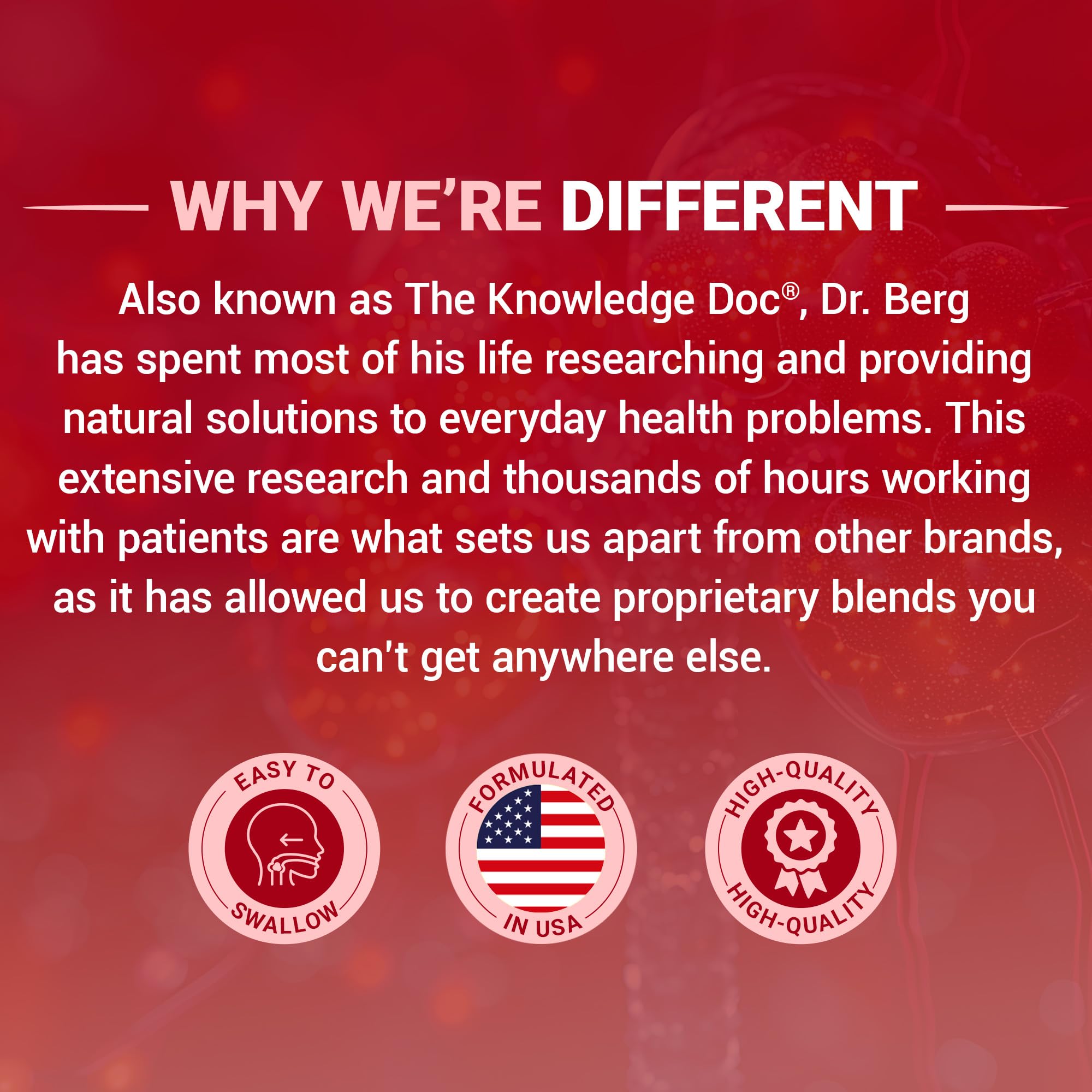 Dr. Berg Adrenal Glandular packaging box conveys trust.