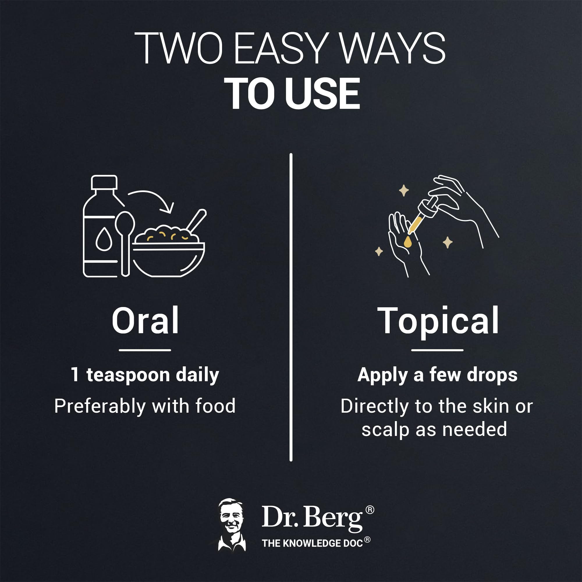 Eco-friendly packaging concept for Dr. Berg bottle