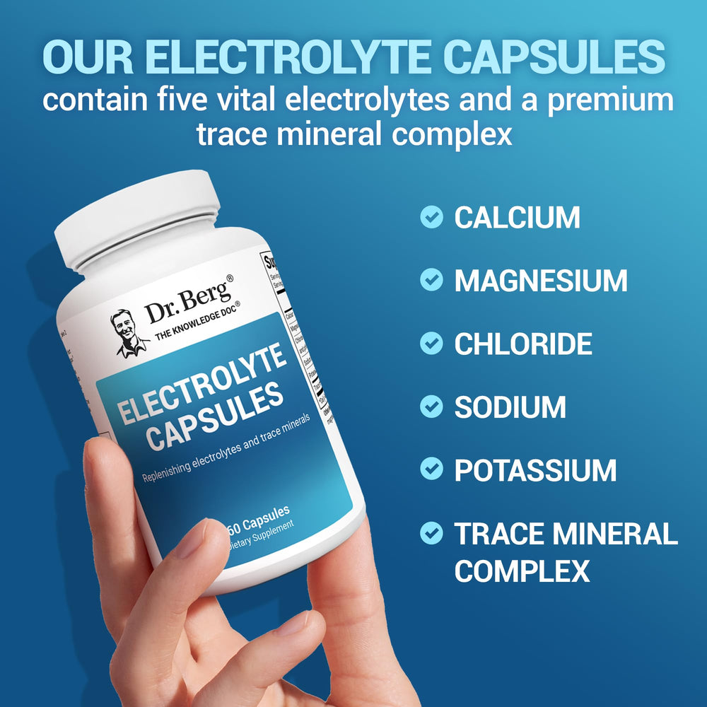Capsules in hand demonstrating portability for on-the-go hydration