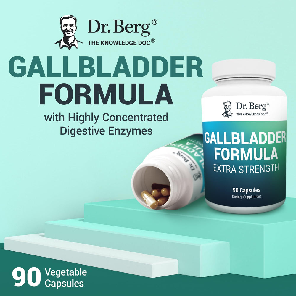 Dr. Berg Gallbladder Formula manufactured in US GMP facilities