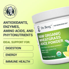 Dr. Berg Green Powder scoop: easy measuring for consistent servings.