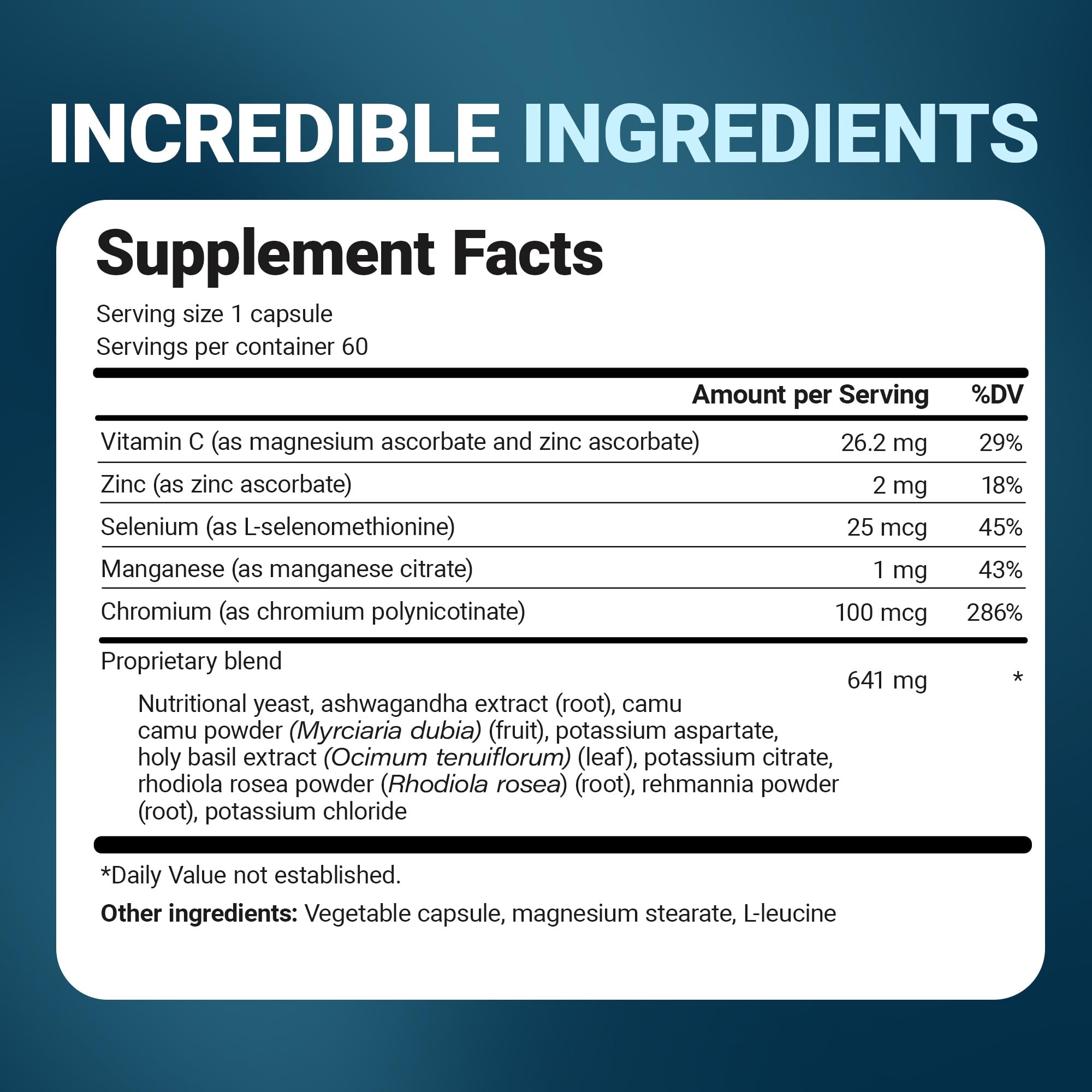 Dr. Berg Adrenal capsules 60 capsules count