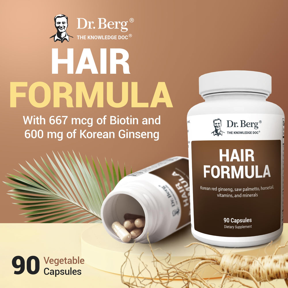 Dr. Berg Nutritionals ingredient label close-up highlighting minerals and vitamins