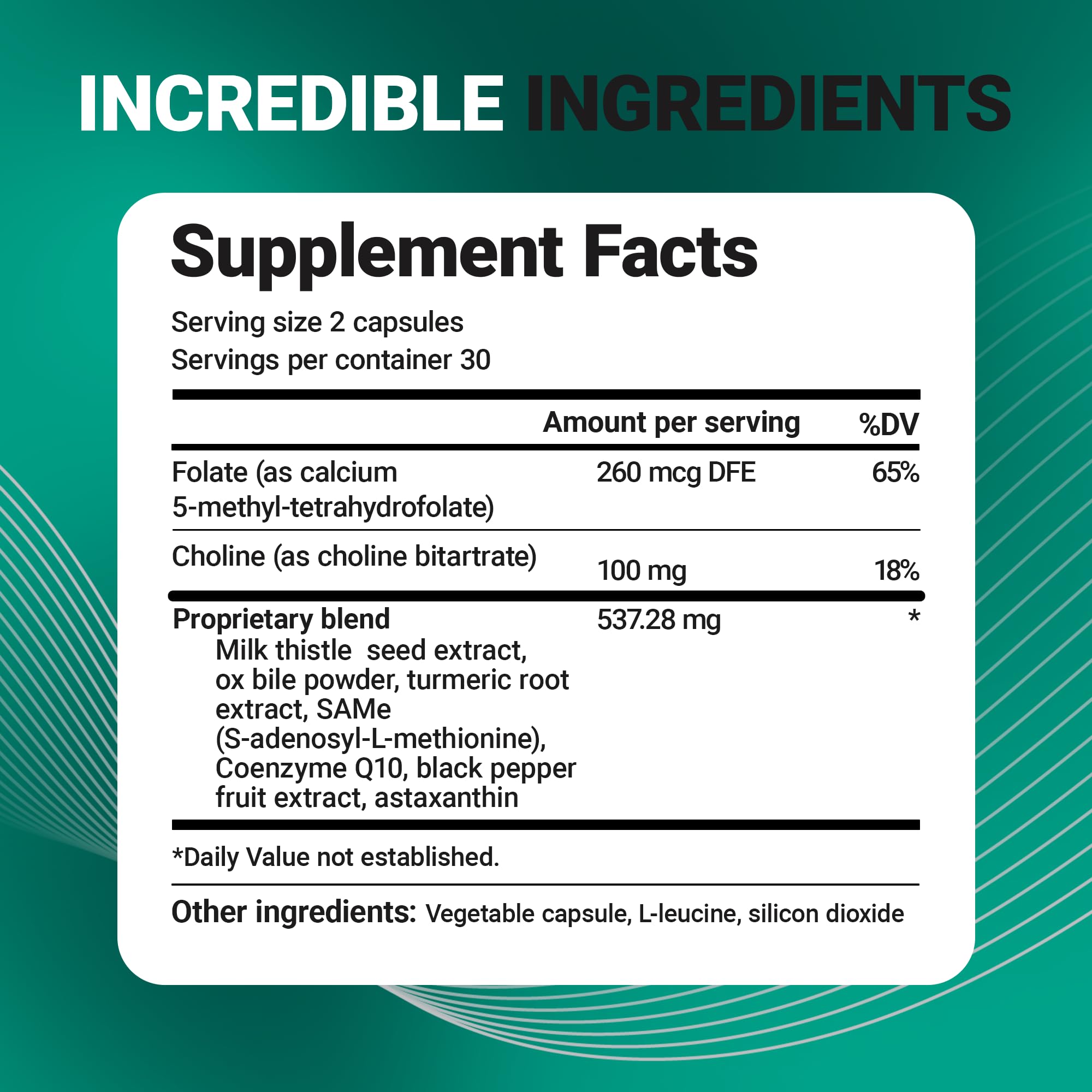 Liver Cleanse packaging showing 60 capsules per bottle