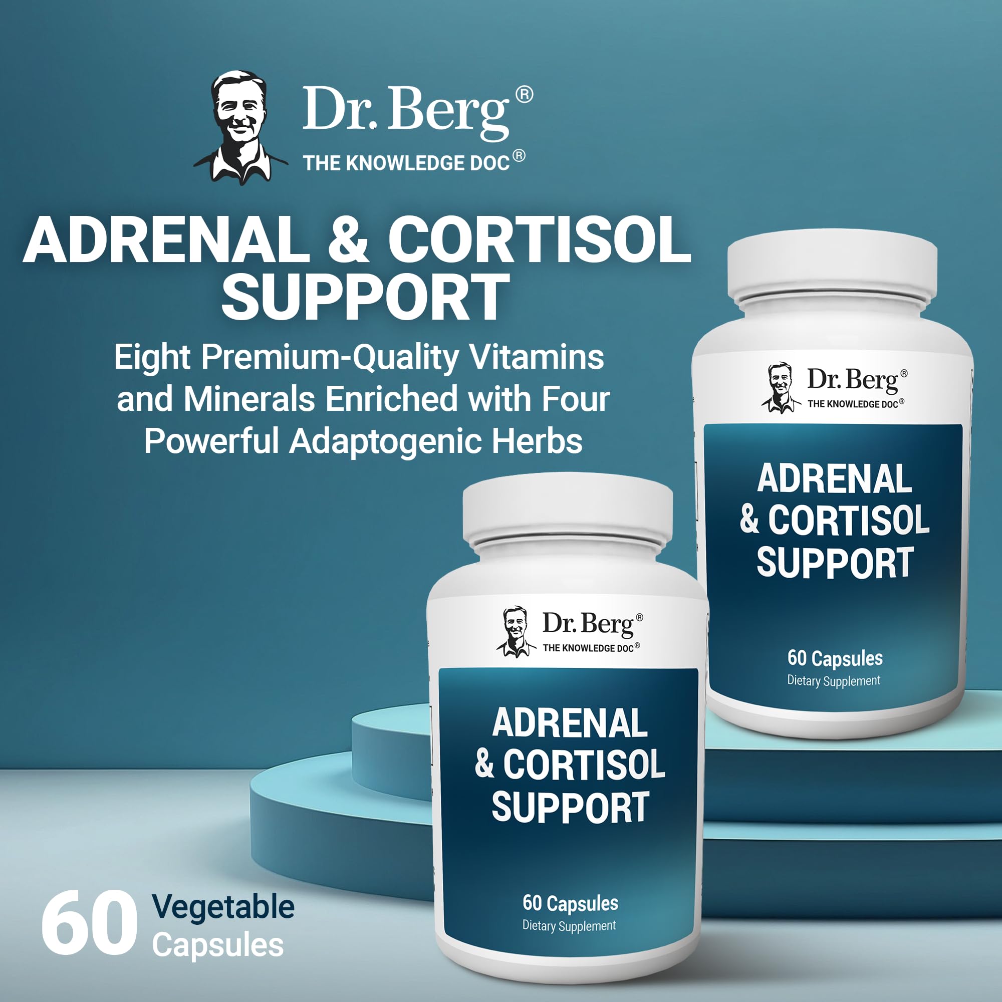 Dr. Berg Nutritionals vitamins and minerals information on box