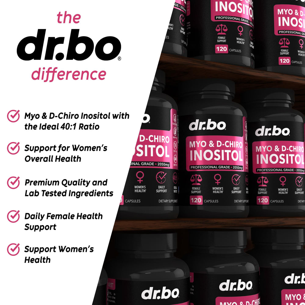 DR. BO 40:1 ratio infographic explains the blend.