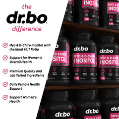 DR. BO 40:1 ratio infographic explains the blend.