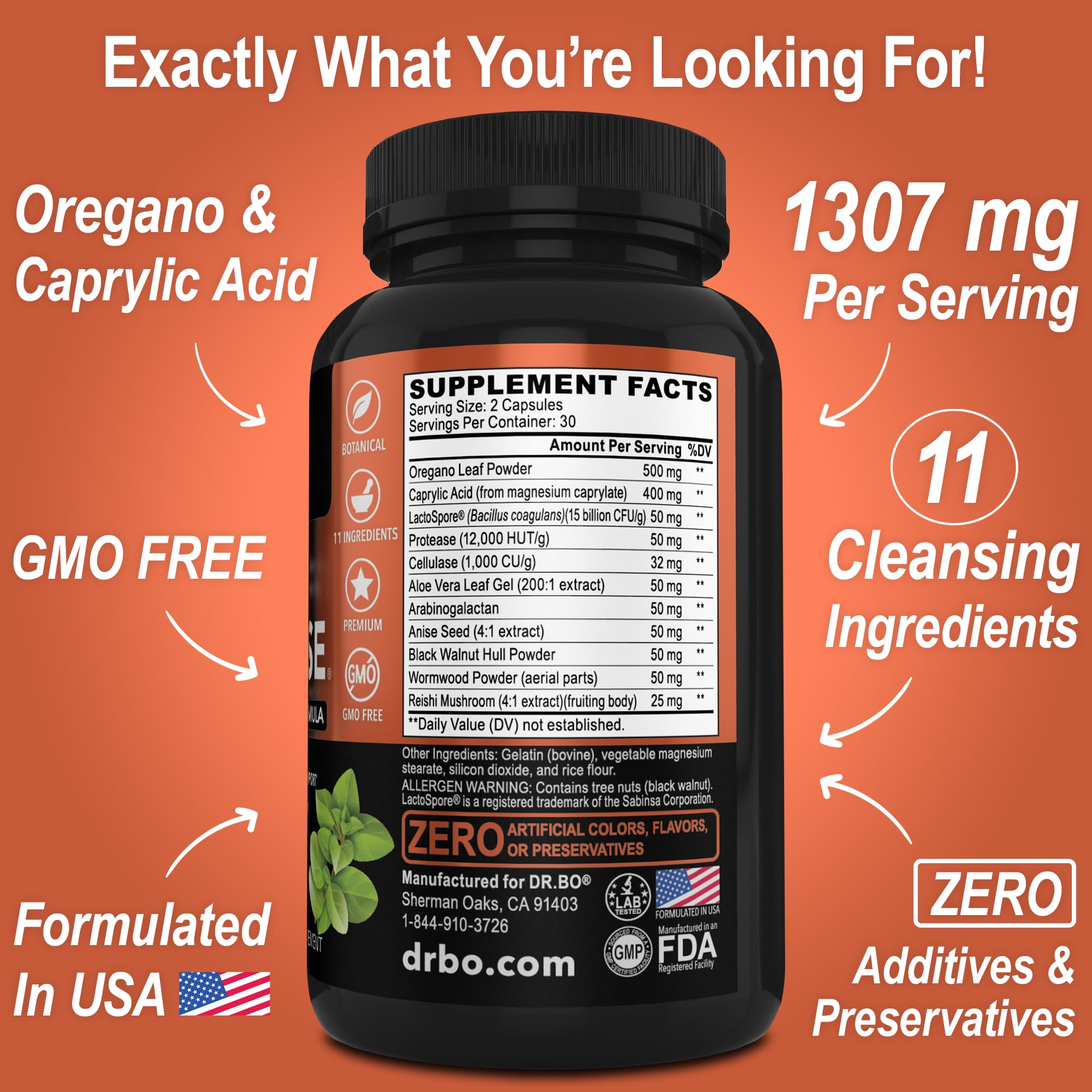 DR. BO Candi Cleanse herbal blend highlights plant-based cleanse