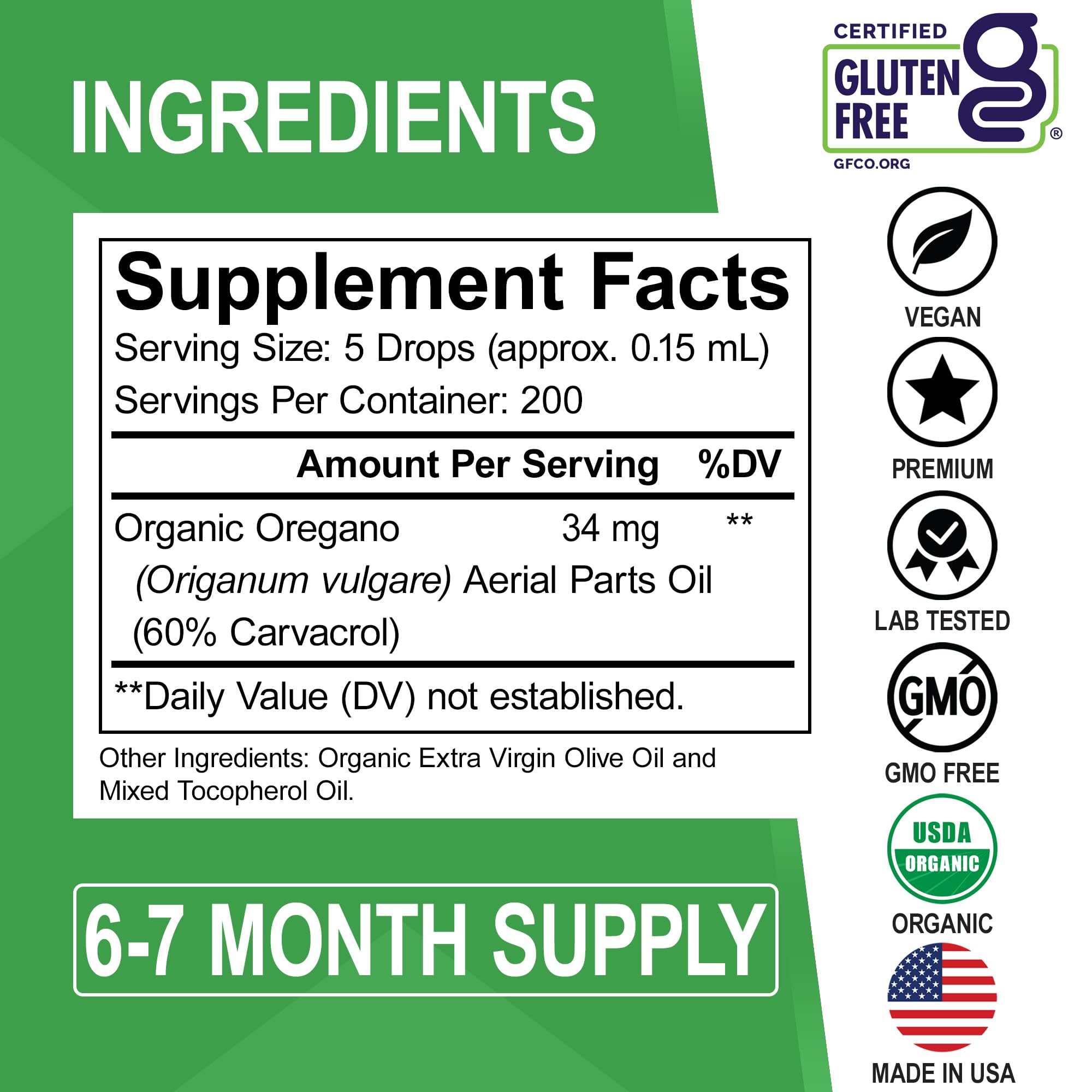 DR. BO Oregano Oil drops diluted in water offer quick ingestion.