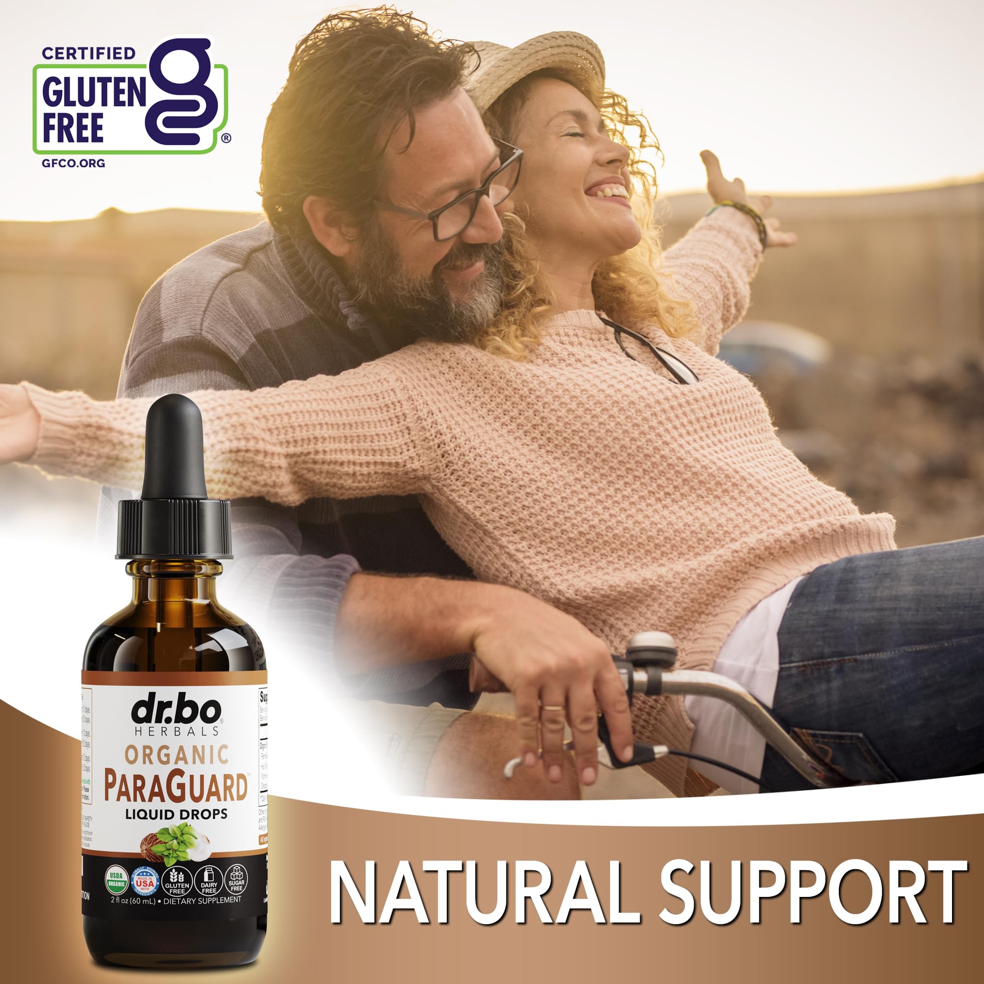 DR. BO ParaGuard oregano leaves close-up signaling herbal gut balance