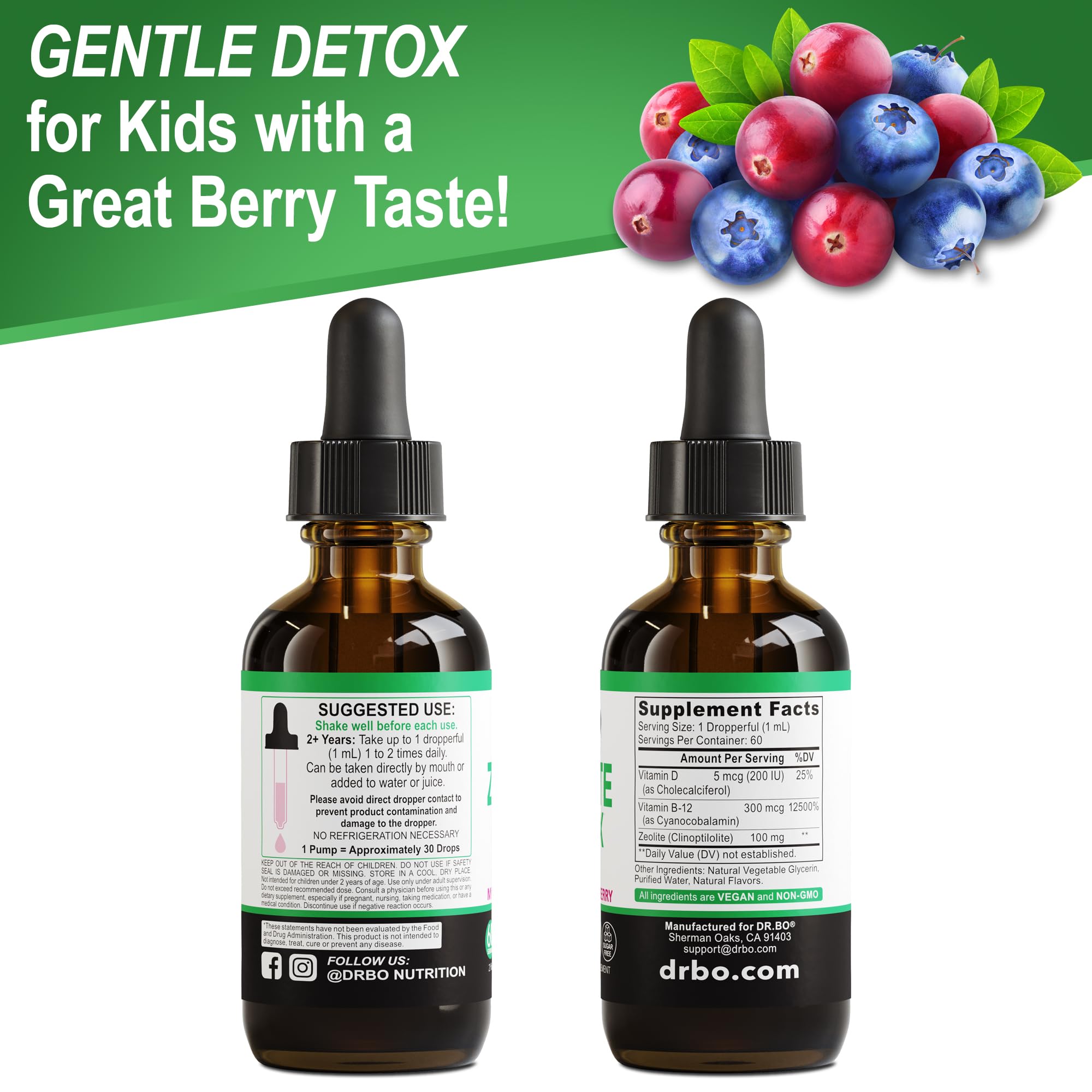 Ingredients illustration emphasizes natural minerals in the formula