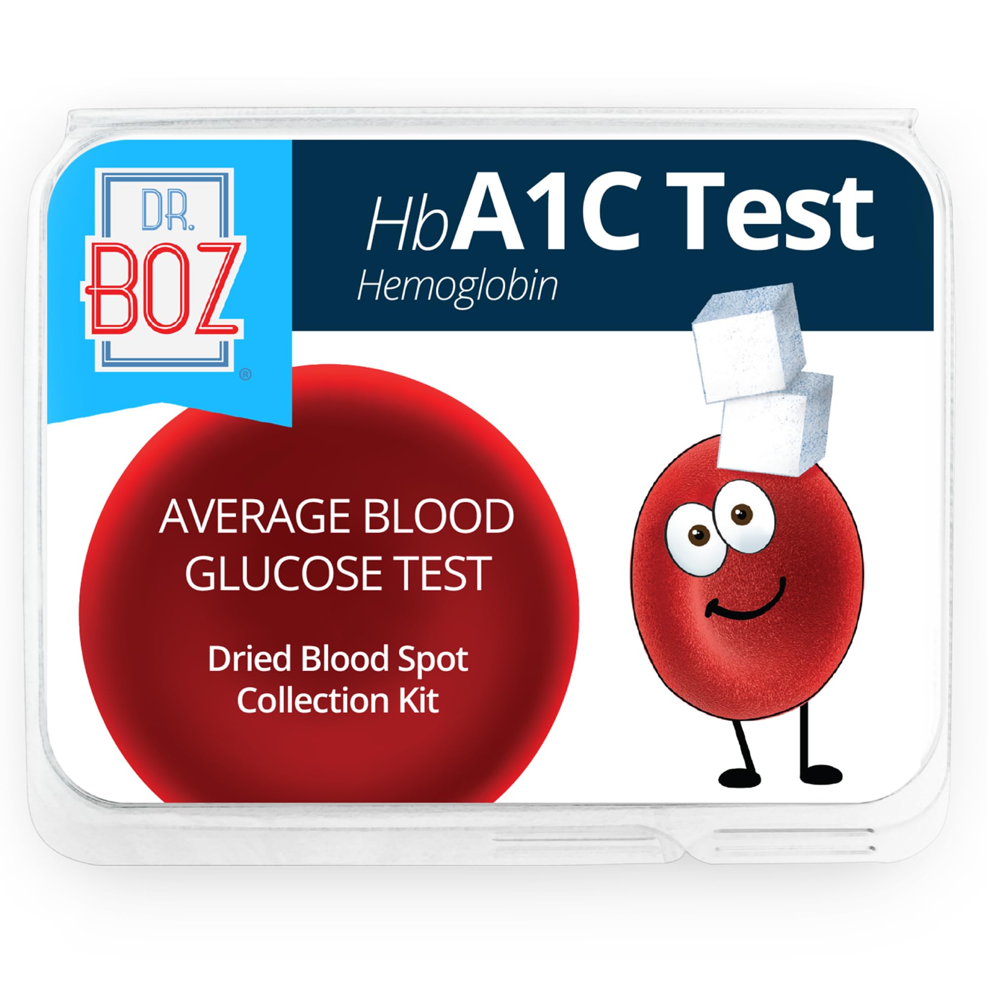 Dr. Boz HbA1c kit blood collection at home for convenient testing
