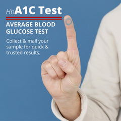 Dr. Boz HbA1c kit lancets and cartridges ready for quick testing