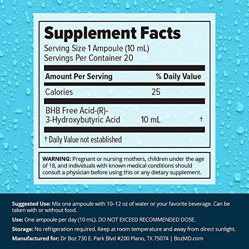 Dr. Boz Pucker Up ketones support keto living during busy days.
