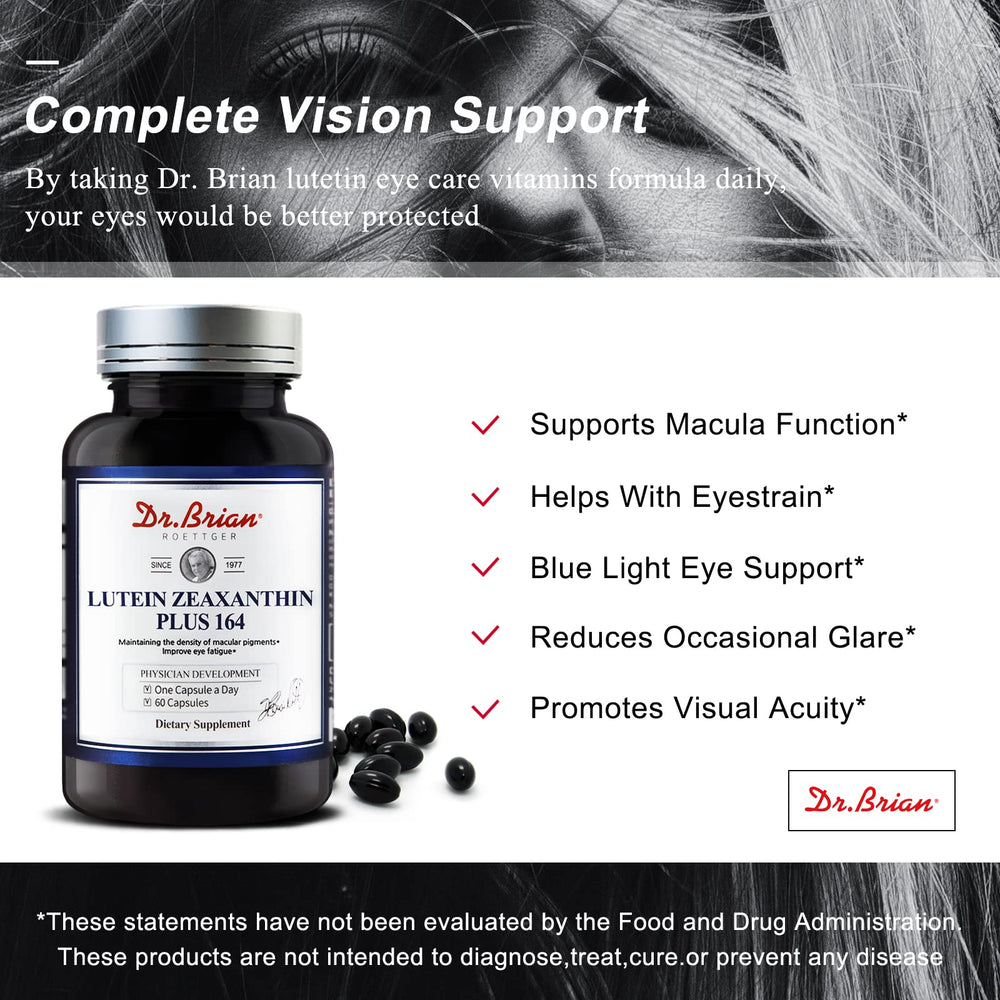 DR.BRIAN daily-use capsules in hand ready to take
