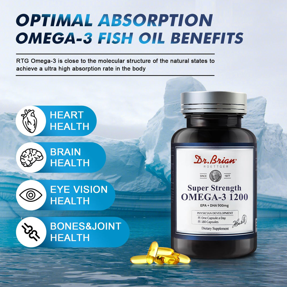 DR.BRIAN Omega 3 lemon flavor softgels for easy daily supplementation.
