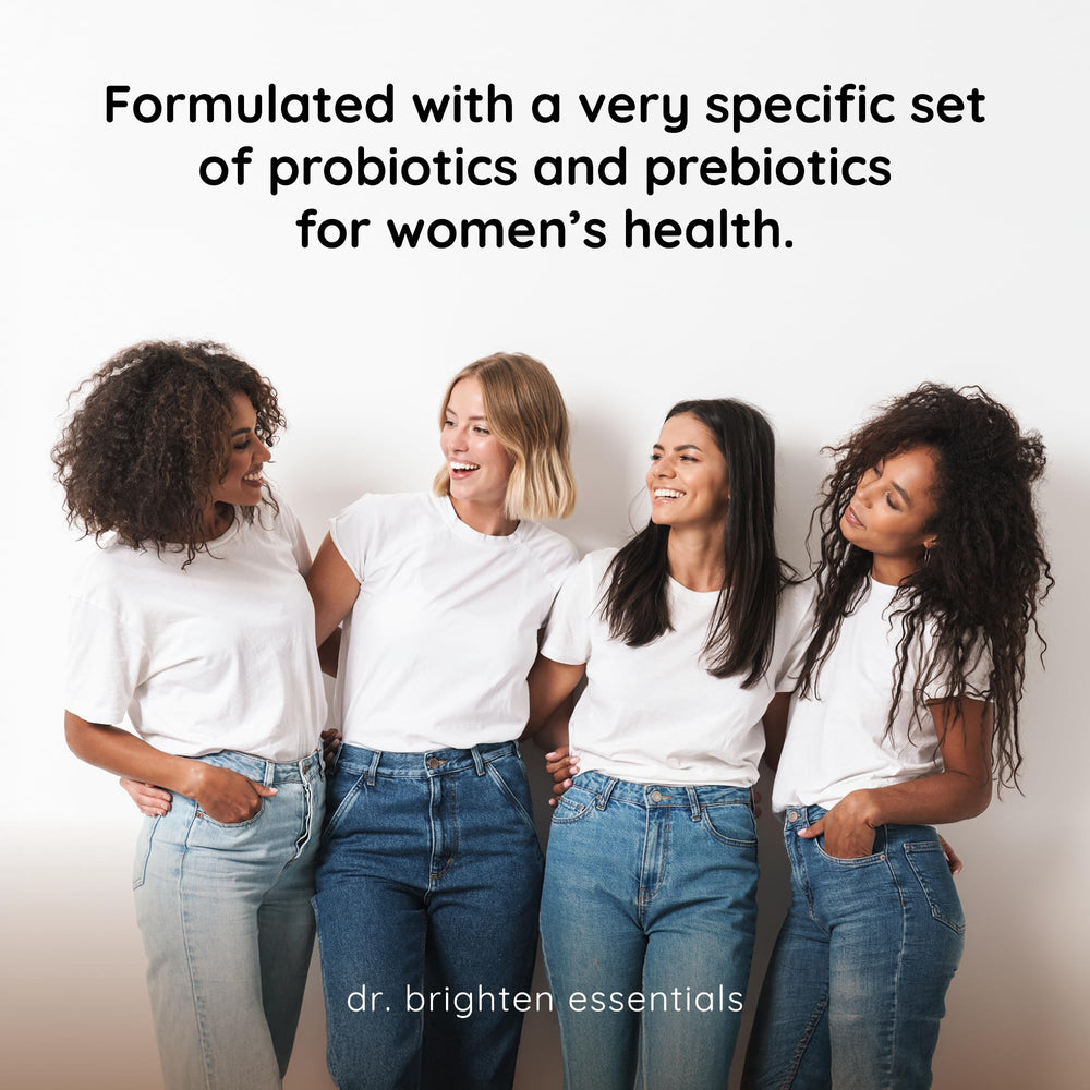Close-up of Dr. Brighten probiotic capsule for daily wellness