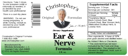 Dr Christopher's Ear and Nerve use scenarios fit into daily routines.