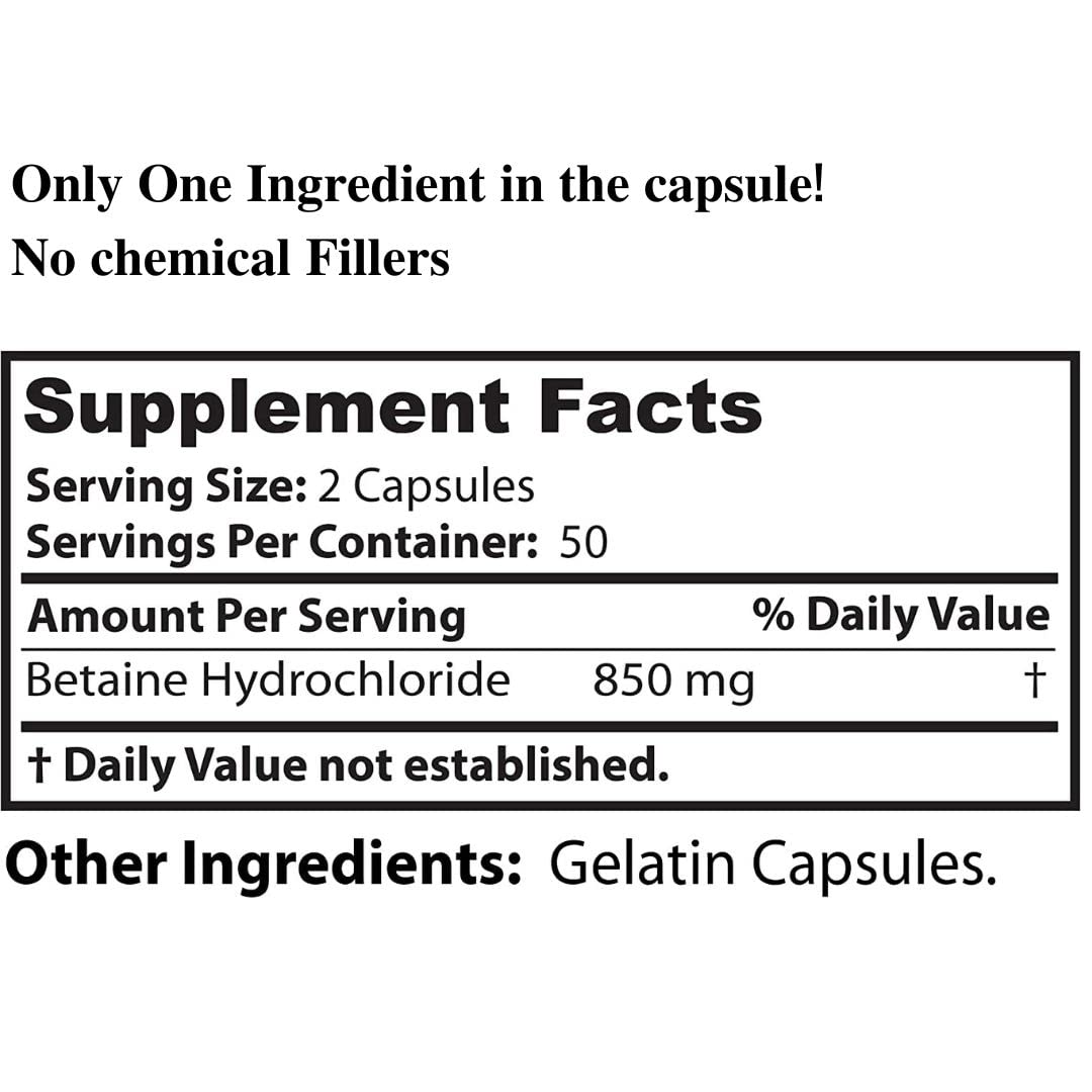 Side view of the 2-pack packaging for Dr Clark Betaine HCL Digestive Enzymes