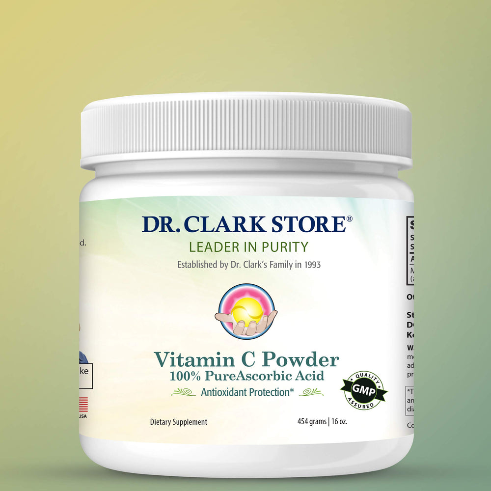 Dr Clark Store Vitamin C supports cardiovascular health and arteries.