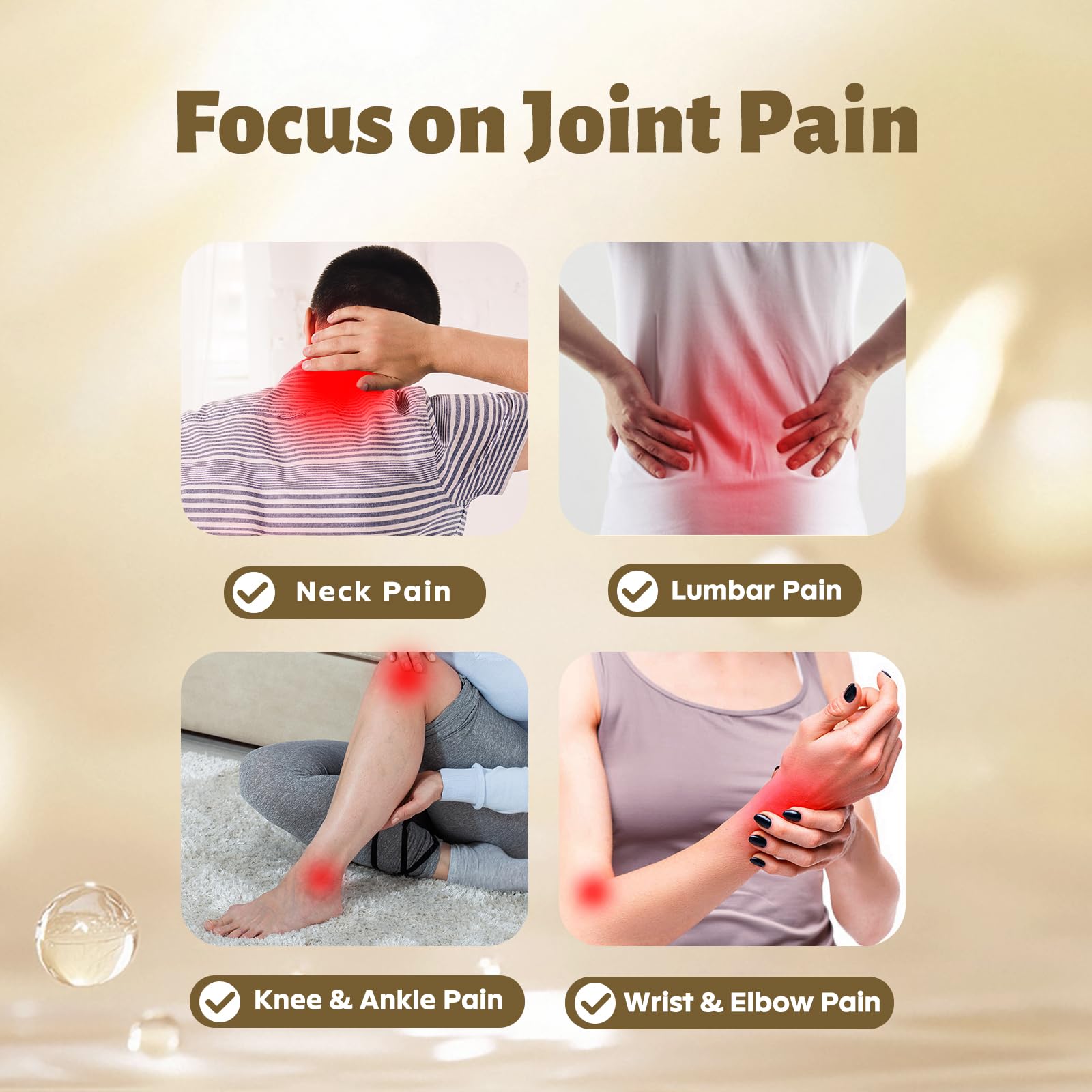 DR. CROWN Joint Health label view shows trusted ingredients.