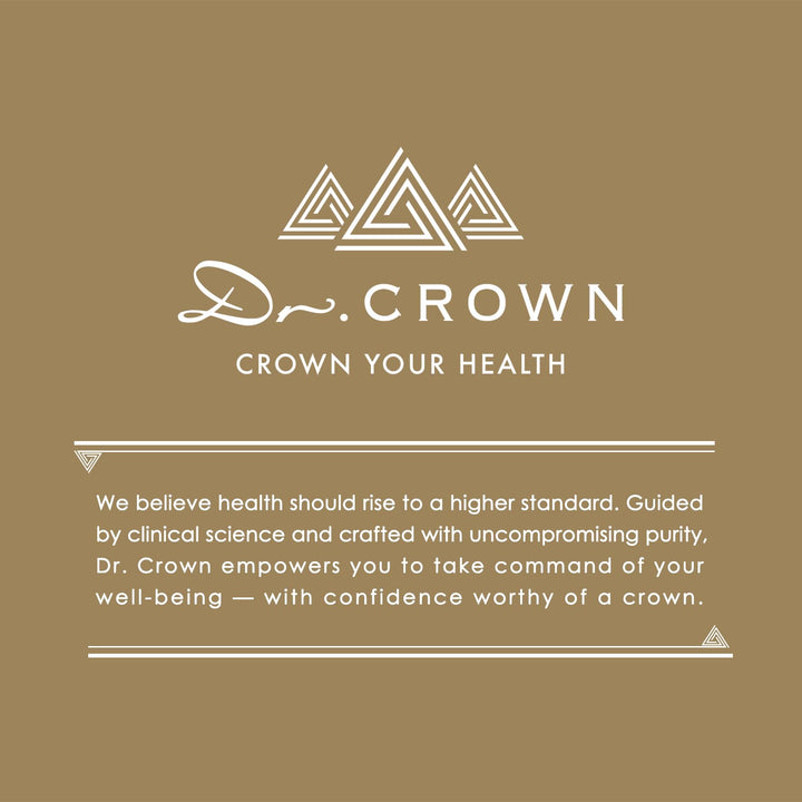 DR. CROWN Joint Health packaging and bottle signals premium quality.