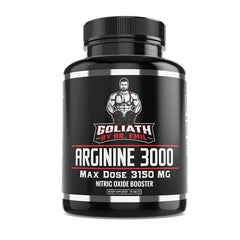 DR. EMIL NUTRITION Arginine 3150mg bottle front—high-potency daily dose.