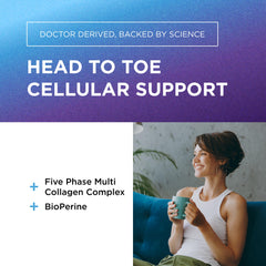 Hydrolyzed collagen peptides from DR. EMIL NUTRITION may support hair, skin, and nails.
