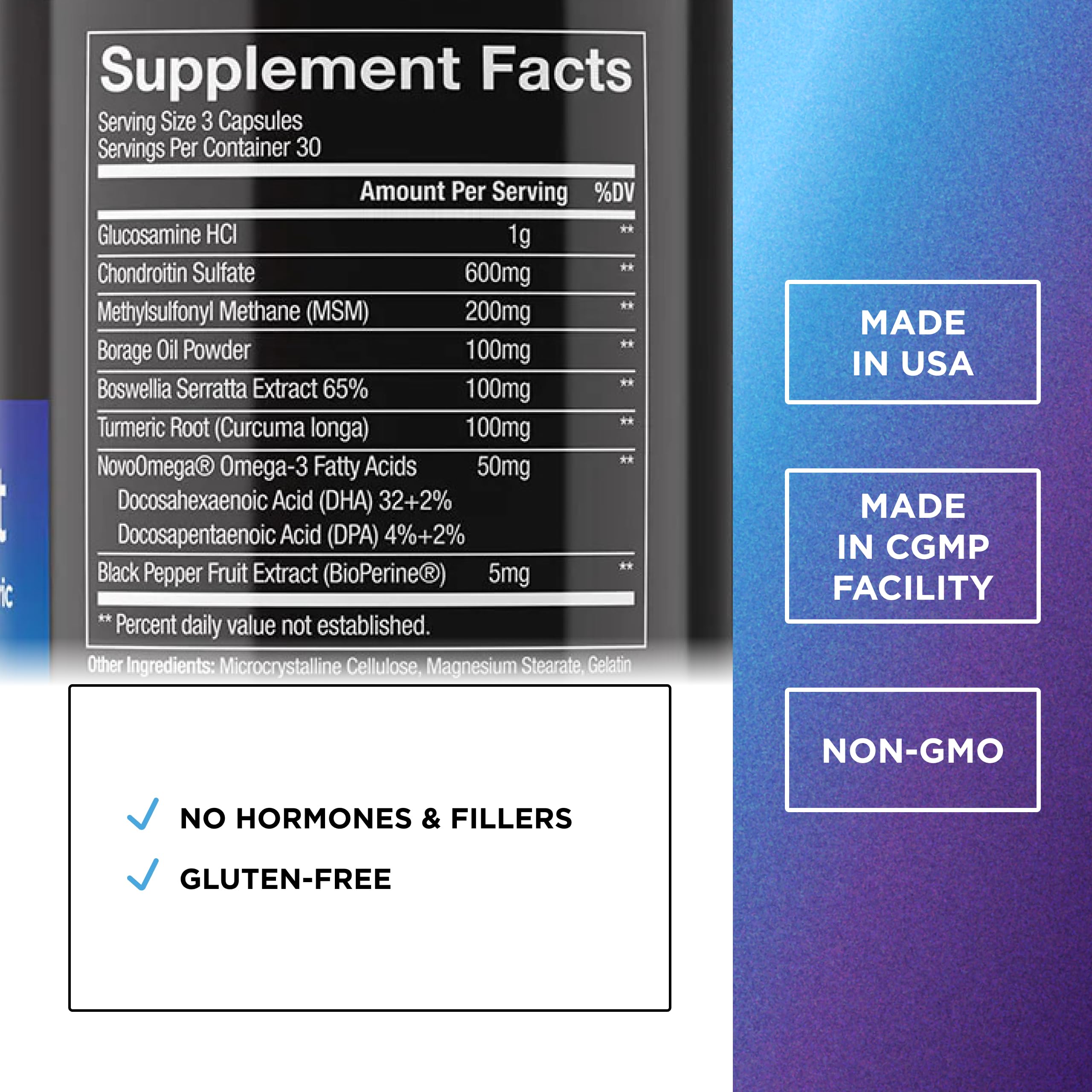 DR. EMIL NUTRITION Joint Aid capsules ready for daily use.