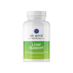 DR. EMIL NUTRITION Liver Support bottle front view for daily liver health and digestion.