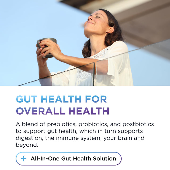 DR. EMIL NUTRITION Total Gut Health Complex mushroom blend supports prebiotic activity