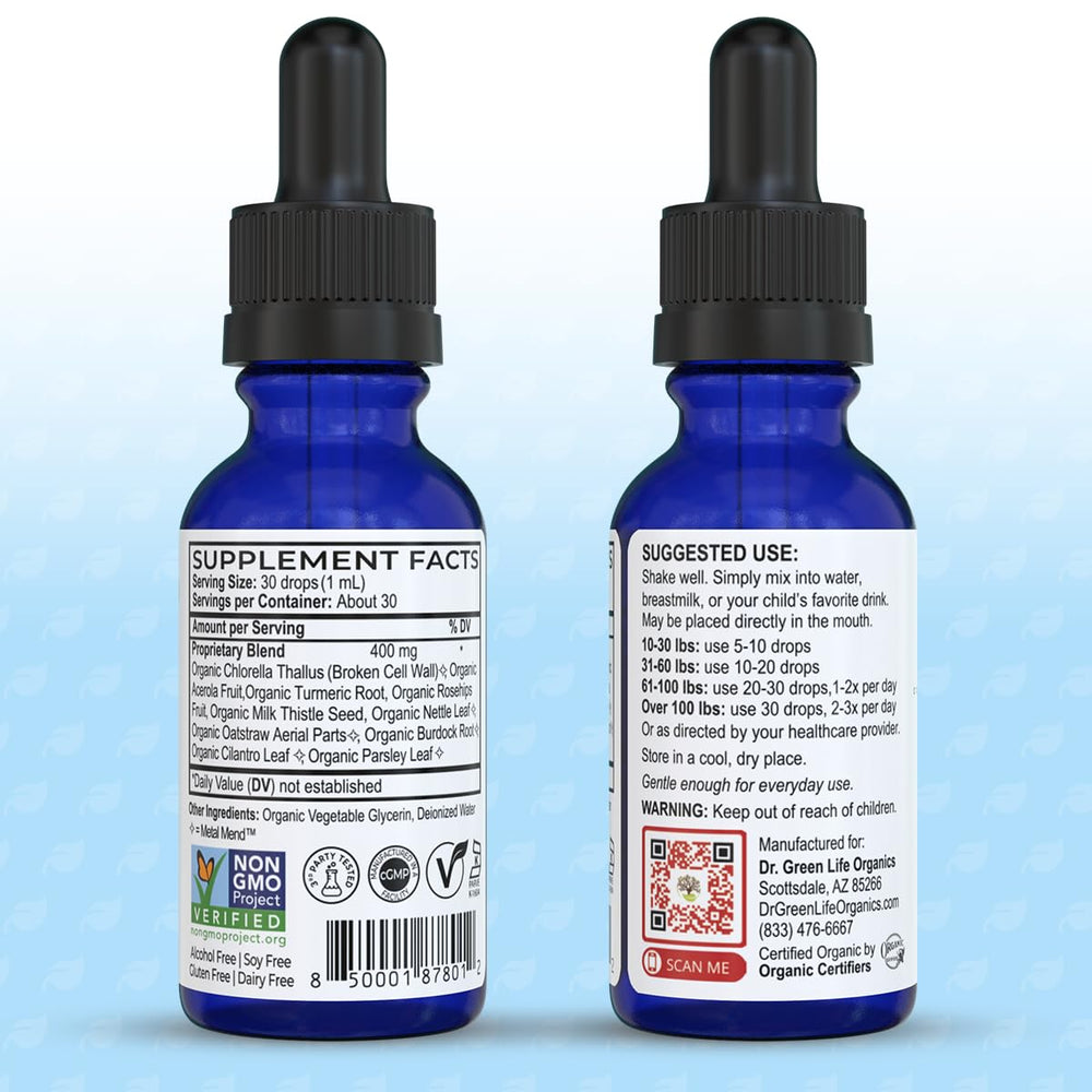 Dr. Green Mom dairy-free, nut-free, gluten-free formulation