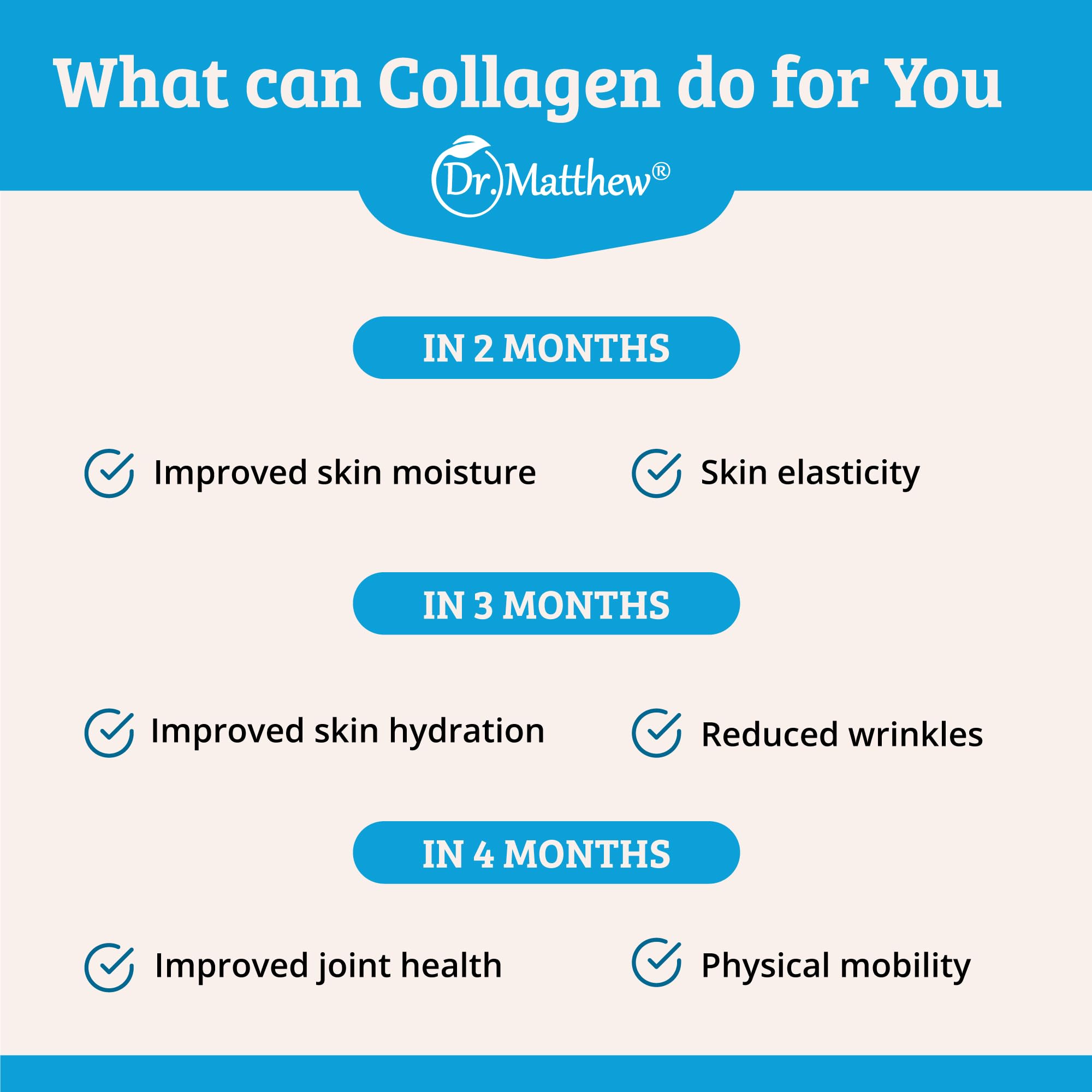 Dr. Matthew Marine Collagen scoop beside bottle for easy dosing.