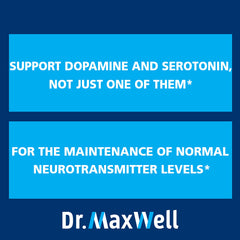 Close-up of Dr. Maxwell capsules ready for daily use.