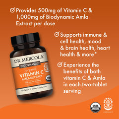 Dr. Mercola 60 tablets in a blister-pack for convenient daily use.
