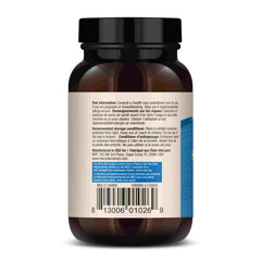 Close-up of Dr. Mercola Krill Oil label highlighting antioxidant astaxanthin