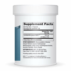 Dr. Mercola Biothin Probiotic capsules shown for delayed-release gut protection
